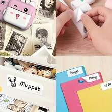 Self-Adhesive Printing Paper, Portable Wireless Thermal Printer Stickers, Suitable For Mini Printer Paper And Most Instant Printing Cameras Back To School - 57*25mm - View 6