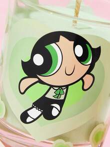 THE POWERPUFF GIRLS X SHEIN 香氛蠟燭（綠色） - 青蘋果 - 查看 4