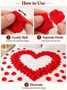2000 Kelopak Mawar Buatan dari Kain Non-Woven Bergaya Romantis, Cocok untuk Pesta Lamaran, Dekorasi Hari Valentine, Dekorasi Pernikahan, Dekorasi Kamar, Dekorasi Ulang Tahun, Dekorasi Rumah, Dekorasi Pemandangan, dll. - warna-warni - View 8