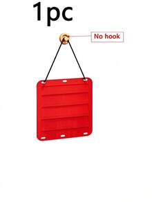 1PC Felt Hanging Jewelry Storage Bag,Wall‑Mounted Hair Accessory Organizer Pouch,For Hair Claw,Hair Hoops,Hairpins,Space‑Saving Wall Hanging Hair Decor Storage Holder - Multicolor - View 11