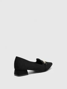 CUCCOO BIZCHIC Women's Pointed Loafers Flat Comfortable Pointed Business Shoes | Slip-On, Suitable For Office Business Leisure Travel - Black - View 10