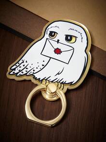 HARRY POTTER X SHEIN Acrylic Ring Mobile Phone Holder, Desktop Support Bracket Clip Buckle, Strong Sticky Multi-Function Ring, Gift Idea, Party - Multicolor - View 3