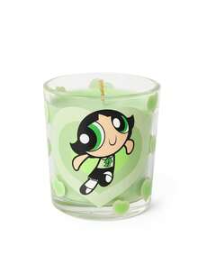THE POWERPUFF GIRLS X SHEIN 香氛蠟燭（綠色） - 青蘋果 - 查看 5