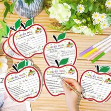 50 Letters From Teachers To Parents, Warm Emails From Teachers, And Commendation Cards For Student Behavior, Essential For The Classroom, And Apple Colored Supplies For Students And Preschool Students - A - View 5