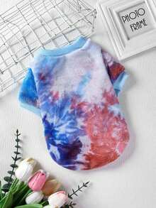 PETSIN 1 Pc Flannel Pet Printed Warm Sweatshirt For Pets - Multicolor - View 9