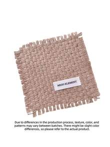 Boho Woven Coaster Set, Natural Cotton Jute Fabric Drink Coasters, Absorbent Heat-Resistant Handmade Mats, Farmhouse Table Protection For Coffee Cups, Mugs, Home Decor, Housewarming Gift - Multicolor - View 16