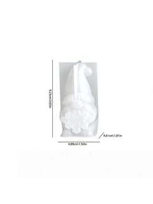Santa Claus Elf Aromatherapy Candle Silicone Mold DIY Holding Snowflake Tree Faceless Dwarf Dropping Plaster Grinding. - Santa Claus - View 10