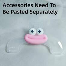 1pc DIY Cartoon Sausage Mouth Shaped Page Clips,[Accessories Need To Be Pasted Separately], Notebook/Book Marker, Large Stationery Clips Suitable For Reading, Diary, Creative Book Clip, Practical Note Clips, Fixed Manual Clips, Student Music Clips - Multicolor - View 17