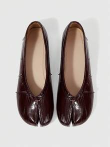 Reddish brown folds