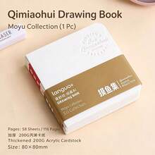 Acrylic Marker Sketchbook - Bleed-Resistant Sketchbook For Alcohol Markers, Watercolor Pens And Sketches, Thick Paper - Painting book - View 8