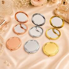 10pcs Folding Double-Sided Mirror Wedding Favor Guest Souvenir Gift - multicolor - View 6