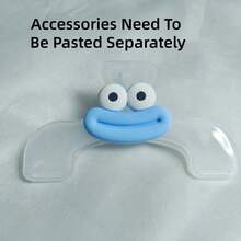 1pc DIY Cartoon Sausage Mouth Shaped Page Clips,[Accessories Need To Be Pasted Separately], Notebook/Book Marker, Large Stationery Clips Suitable For Reading, Diary, Creative Book Clip, Practical Note Clips, Fixed Manual Clips, Student Music Clips - Multicolor - View 16