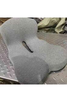 Memory Foam Seat Cushion With Backrest, Ergonomic Spine Alignment Chair Pillow, Heightened Side Support, Relieve Leg Hip Pressure, Comfort Cushion For Office Chair Car Seat Home Use - multicolor - View 13