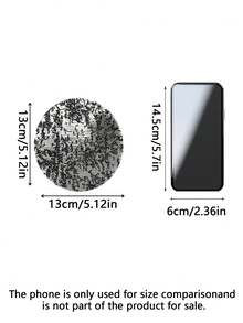 10/20/30/40/50 Pieces 16cm Round Silver Metallic Thin Mesh Disposable Placemat Table Runner Set Shimmery Foil Pressed Design For Home Decoration Dining Table Wedding Birthday Party Decor Event Supplies Banquet Festive Table Setting Elegant Holiday - Silver - View 4