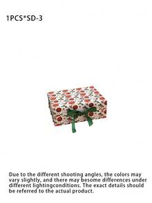 Christmas Gift Box, Holiday Present Packaging Box, Single-Piece Bow, Magnetic Closure Gift Box, Wholesale Tote Bag Packs - various - View 9