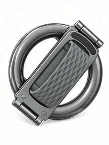 Teckwe Magnetic Phone Ring & Stand, Foldable Aluminum Alloy Phone Holder, 360° Rotation, Soft Silicone Finger Strap, Adjustable Angles For Horizontal And Vertical Viewing, Compact Desktop Support For Home, Office And Travel - A - View 12