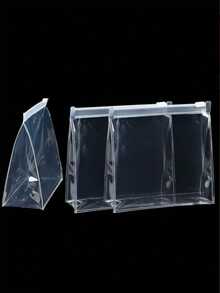 3pcs Transparent Reusable Lingerie Storage Bags, Practical For Organizing And Storing Underwear, Swimwear, Bras During Travel Or At Home, Waterproof, Multi-Functional Frosted Storage Pouches - View 4