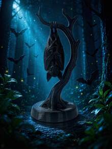 One Piece Of Bat Decoration, Desk Decoration, Indoor Decoration, Outdoor Decoration, Garden Decoration, Bat Suspended In Hibernation Simulation - Multiple Styles - View 8