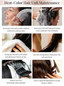 4PCS With 8 Clips Straight Clip In Hair Extensions 100% Real Human Hair Color 2# Dark Brown 12-18 Inch Double Weft Invisible Clip Hair Extensions Remy Natural Human Hair For Women Girl Daily Full Head Use - S2 - View 10