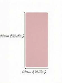 1PC FOLDABLE PORTABLE HIGH DENSITY FOAM THICKENED NON SLIP WEAR RESISTANT SOFT SKIN FRIENDLY LIGHTWEIGHT EASY STORAGE YOGA EXERCISE MAT FOR HOME OFFICE OUTDOOR GYM FITNESS STRETCH TRAINING MEN WOMEN UNISEX GIFT - Pink - View 8