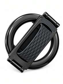 Teckwe Magnetic Phone Ring & Stand, Foldable Aluminum Alloy Phone Holder, 360° Rotation, Soft Silicone Finger Strap, Adjustable Angles For Horizontal And Vertical Viewing, Compact Desktop Support For Home, Office And Travel - A - View 15
