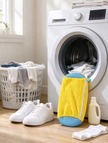 Shoe Cleaning Bag, Shoe Care Bag, Laundry-Specific Bag For Shoes, Convenient Shoe Cleaning Bag For Home Use, Prevents Shoes From Deforming - View 6