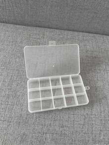 Storage Box 15 Grid Clear Plastic Organizer Case Multi-Purpose Sorting Container For Beads Jewelry Small Parts Diamond Painting Crafts DIY Art Supplies Sewing Accessories Home Office Dorm - Multicolor - View 7