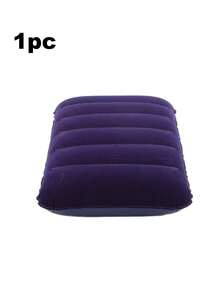 1Pc Inflatable Camping Pillow, Foldable Portable Travel Neck Support Cushion, Outdoor Sleeping Pillow For Hiking Backpacking Beach Trip - Multicolor - View 8