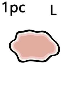 Solid Color Irregular Pet Feeding Mat, Absorbent Non Slip Pet Placemat For Dog & Cat, Easy Clean Pet Bowl Floor Mat - Pink - View 13