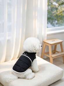 Pakaian Hewan Peliharaan Anjing Pakaian Musim Gugur Bichon Teddy Kucing Rompi Musim Gugur/Dingin - A - View 11