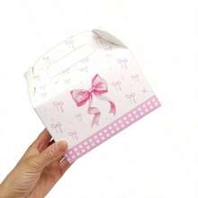 6/12pcs Butterfly Folding Handheld Gift Box, Party Favor Box For Christmas, New Year & Birthday, Girls Portable Treat Packaging Box - multicolor - View 9