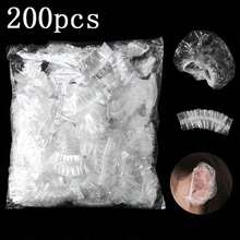 100/200pcs Disposable Stretchable Ear Covers, Minimalist Design, Protect Ears, Prevent Water From Entering Ears, Shower Ear Covers, Transparent Ear Covers, Swimming, Hair Styling, Hair Dyeing, Perming, Bathing, Hair Washing, Ear Protection - Earmuffs - View 14