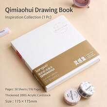 Acrylic Marker Sketchbook - Bleed-Resistant Sketchbook For Alcohol Markers, Watercolor Pens And Sketches, Thick Paper - Painting book - View 16