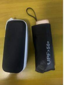Ultralätt solparaply med UV-skydd och kompakt vikbar design, minimalistisk, subtil lyx och elegant mini-fickparaplykollektion. Dessa professionella solparaplyer har en stilren design och ger avancerat UV-skydd med UPF50+ - standard - Visa 3