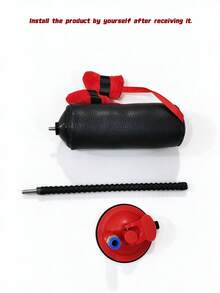 1 Pc,Cat Boxing Bag Toy With Gloves, Made Of Durable Material, In An Interactive Cat Toy Style, With Boxing Bag Pattern Design. Suitable For Indoor Cats And Young Cats For Exercise And To Relieve Boredom During Daily Play - Multicolor - View 4