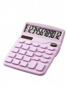 One Office Desk Calculator Suitable For Office And Finance Work, Featuring A Fashionable Design, Compact And Practical, Portable Office Supplies - Single Piece - View 10