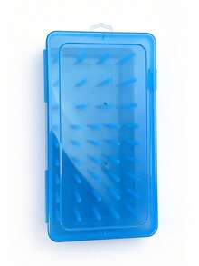 1pc 42-Spool Sewing Thread Storage Box, Transparent Plastic Spool Holder, Embroidery Storage Box, Embroidery & Sewing Tool Kit Box, Portable Large Capacity Needle Case, Handheld Sewing Box, Suitable For DIY Sewing, Embroidery, Quilting Accessories. - Multicolor - View 3