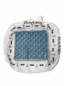 1 Pc,Grey / Blue,Air Fryer Rice Cooker Dust Cover Lace Fabric Kitchen Multi-Functional Dust Cover - Multicolor - View 7