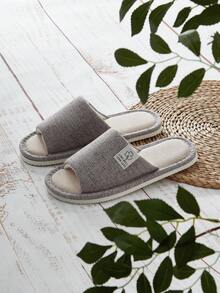 Yawasoul Men's Open-Toed Breathable Home Slippers Can Be Worn In All Seasons, Comfortable Soft Soles In Indoor Bedrooms, And Unisex Summer Home Shoes - Grey - View 6