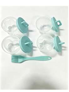 4-Piece Set Of Adorable Egg Cooking Tools, Egg Cooker, Egg Cooker Baking Egg Mold Kitchen Accessories - Multicolor - View 11
