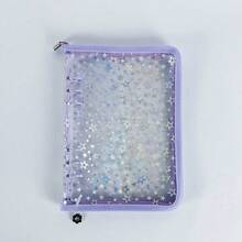 A5 Sticker Collection Organizer Binder Kit Large Capacity PU Leather Clear Sticker Storage Book Album With Zipper Closure Double-Sided Collecting For Journal Scrapbook Planner - Multicolor - View 21