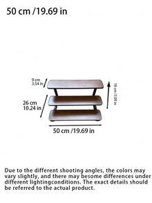 Tea Table Shelf Tea Room Table Cup Storage Rack New Chinese Small Tea Table Tea Set Display Rack - Walnut - View 8