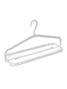 Foldable Telescopic Non Slip Windproof Hanger Rack For Towel Blanket Bed Sheet Duvet Home Laundry Drying Storage - Multicolor - View 6