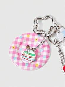 ROMWE Kawaii Pencil Decompression Hand Bag Pendant - Pink - View 3