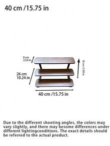 Tea Table Shelf Tea Room Table Cup Storage Rack New Chinese Small Tea Table Tea Set Display Rack - Walnut - View 9