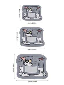 TOM & JERRY X Joivida 1pc Licensed Cartoon Rug, Soft Plush Floor Mat With Cute Q-Version Character Design, Cozy And Colorful Home D R, Perfect For Bedroom, Living Room Or Kids' Room, Ideal For Fans - cat and mouse - View 3