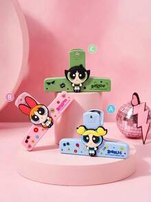 THE POWERPUFF GIRLS X POKOJA LAND مجلد كرتوني لطيف مناسب للاستخدام المكتبي اليومي - The Powerpuff Girls - مشاهدة 1