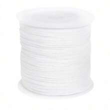 1 Roll 72# Braiding Necklace String Cord Handmade DIY Jewelry Craft Material, 0.8mm Macrame Rope - A - View 15