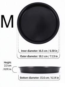 Pizza Baking Pan And Pizza Mold Suitable For Daily Home Use - steel color - View 5