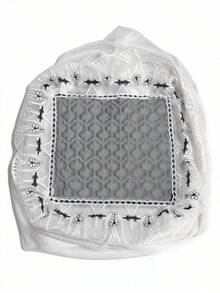 1 Pc,Grey / Blue,Air Fryer Rice Cooker Dust Cover Lace Fabric Kitchen Multi-Functional Dust Cover - Multicolor - View 13